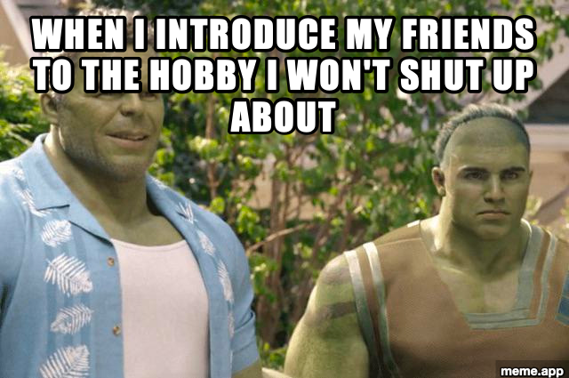 Hulk's Son meme introducing a weekend project with Hulk and Skaar energy