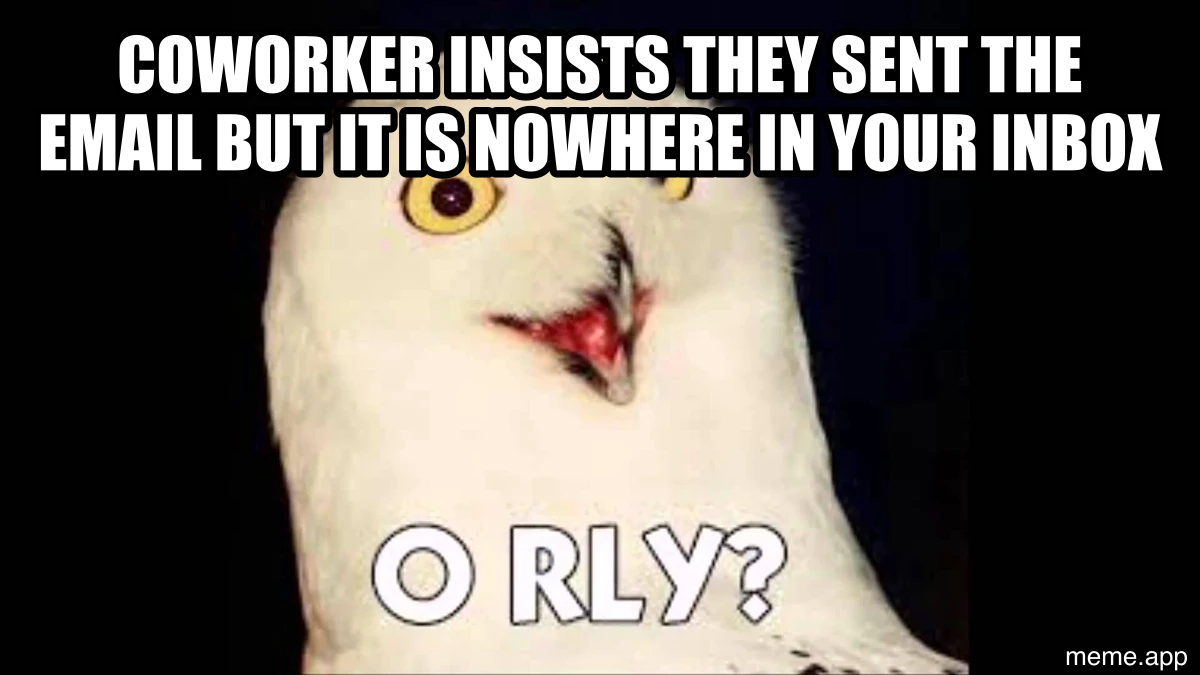 O RLY Owl captioned meme doubting a friend's early wake-up plan