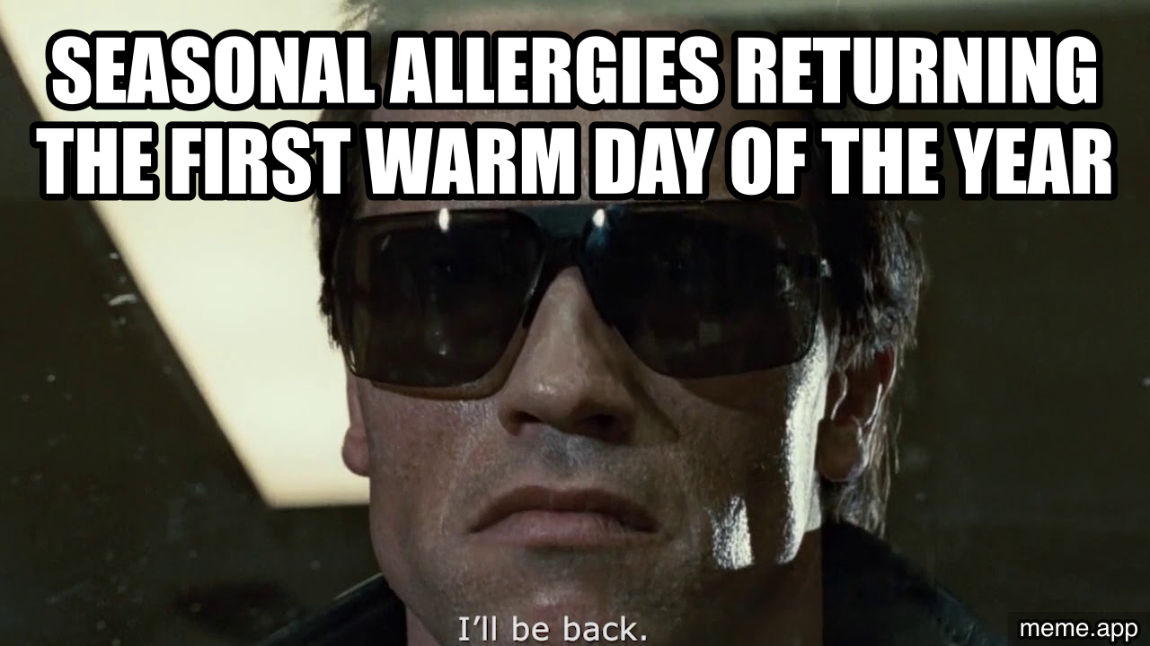 Terminator I'll Be Back captioned meme about leaving a party early
