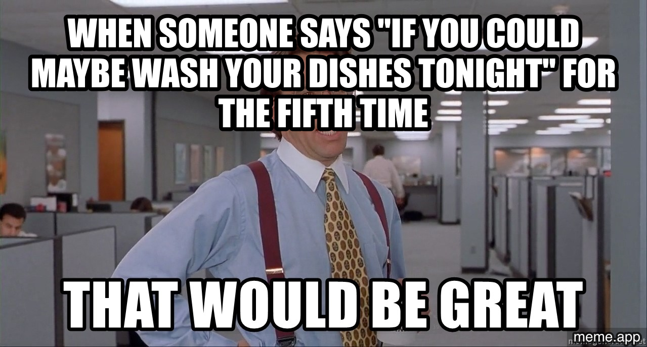 Lumbergh That Would Be Great captioned meme about microwaving fish at work