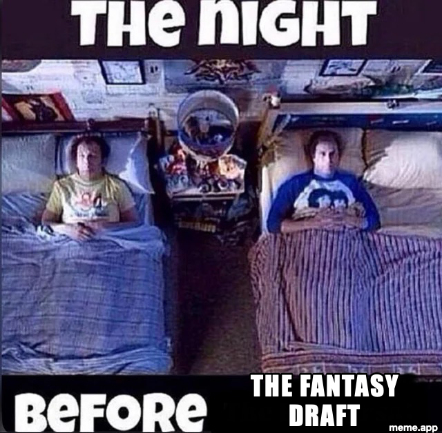 Step Brothers bunk bed meme with Will Ferrell confessing his love for queso at night