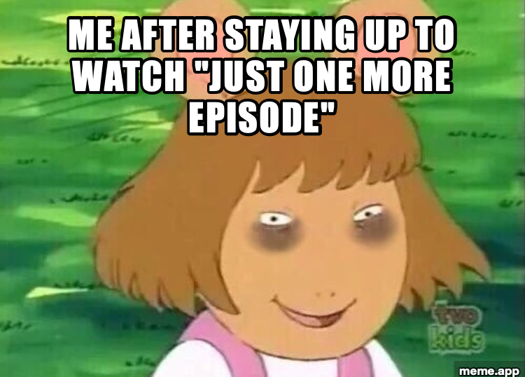 Tired DW meme about parents on day 3 of summer break looking exhausted