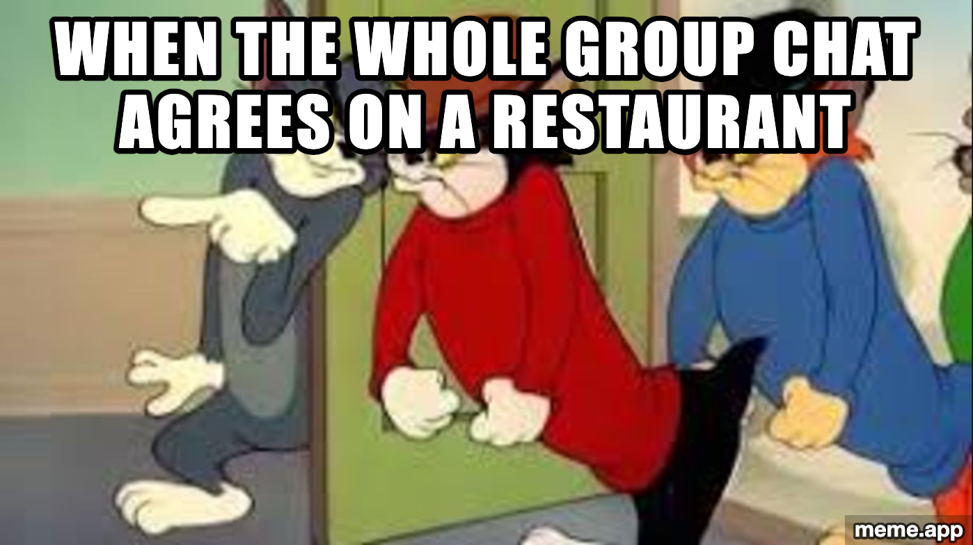 Tom and Jerry Goons meme labeling the squad as the planner, the driver, the one who forgot the tickets, and the one asleep in the back