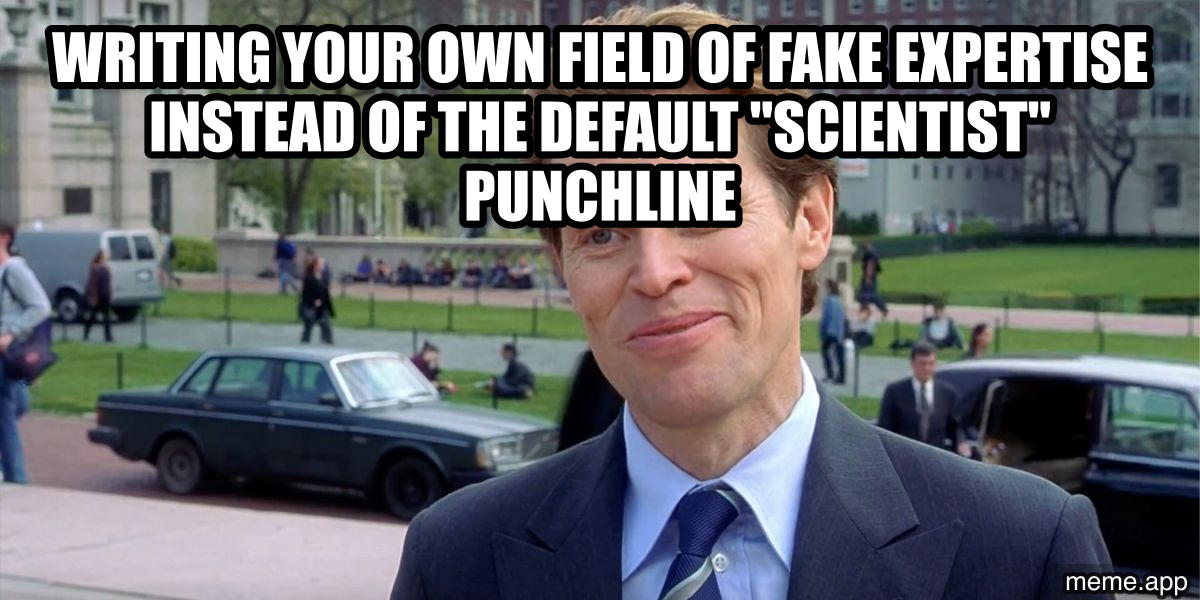 Norman Osborn blank meme about self-diagnosing after one Google search