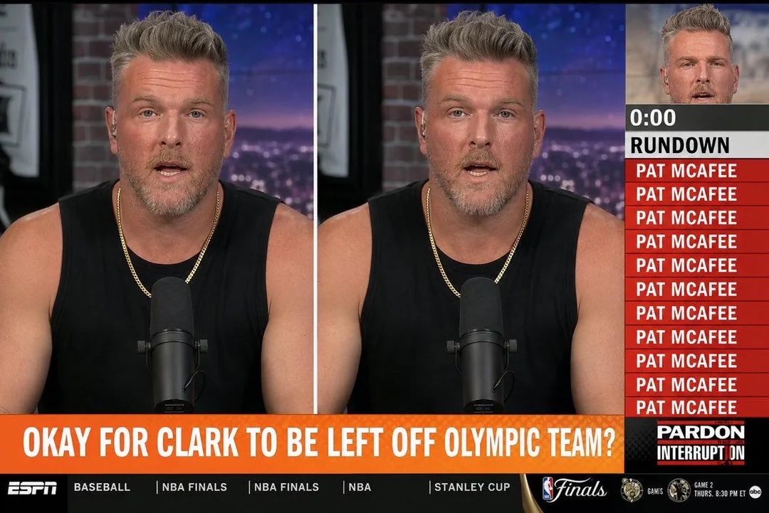 Pardon the Interruption parody where both hosts are Pat McAfee and every item on the rundown says Pat McAfee