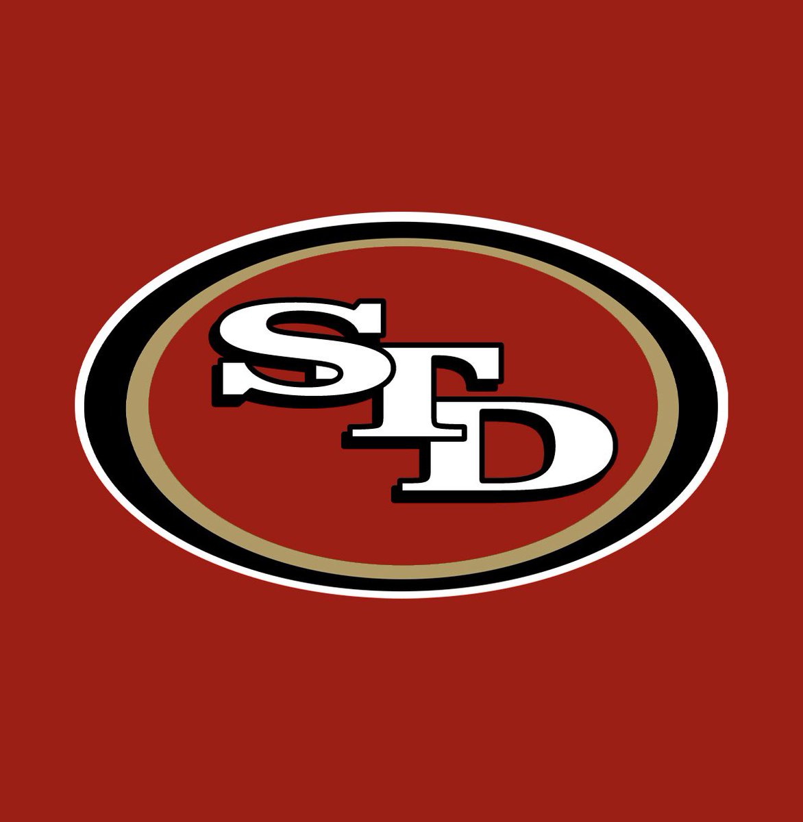 San Francisco 49ers logo altered to read STD