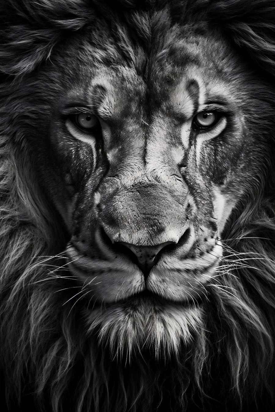 A Lion Doesn't Concern Himself meme template - A majestic lion stands completely at ease, surveying the world with an expression that makes clear nothing out there is worth