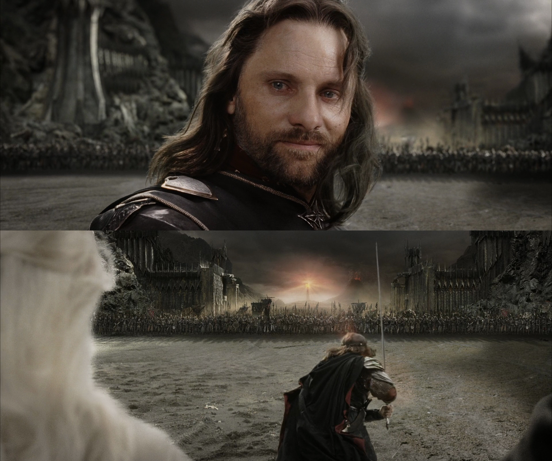 Aragorn Black Gate meme template