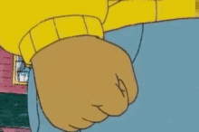 Arthur Fist GIF meme template