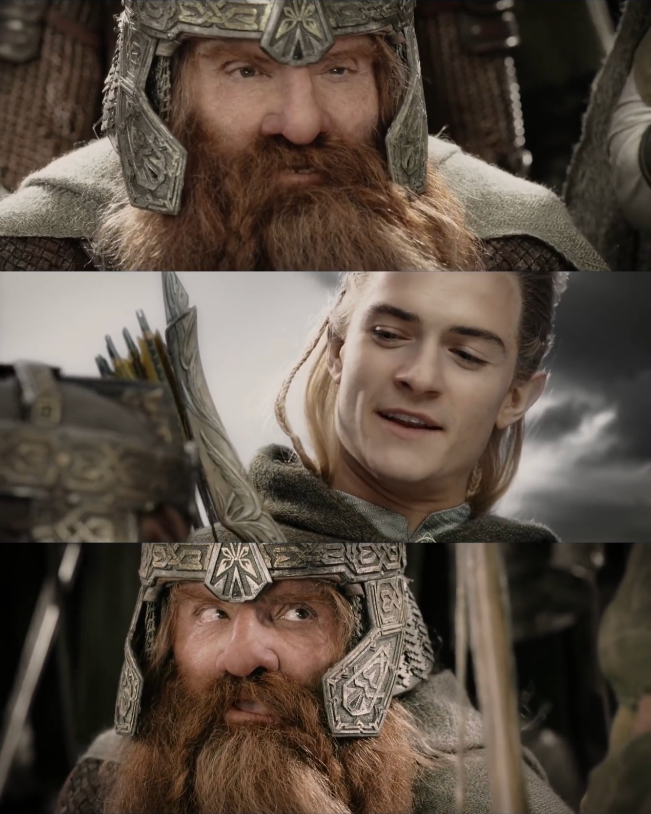 Aye I Could Do That (Gimli and Legolas) meme template