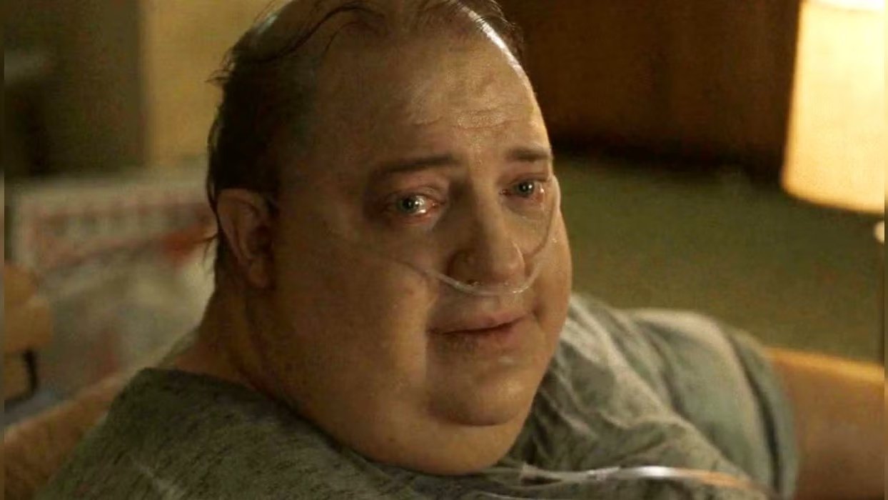 Brendan Fraser The Whale meme template