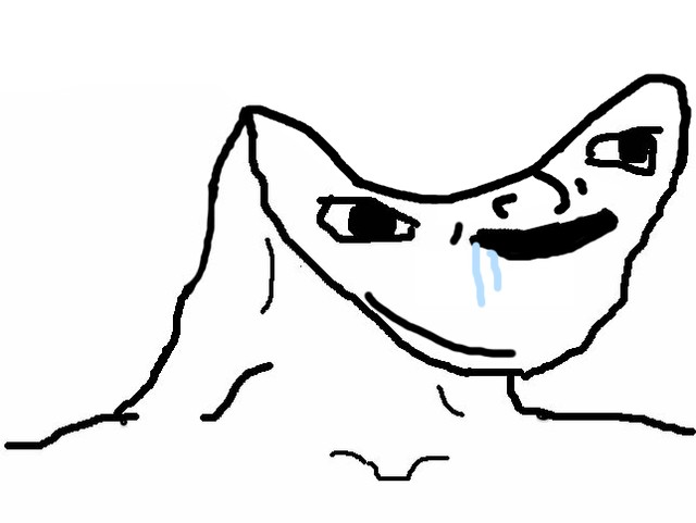 Dumb Wojak meme template