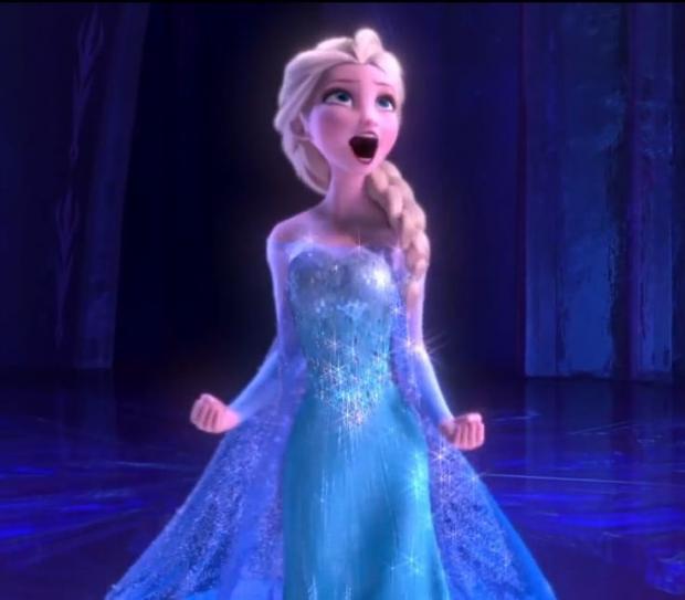 Elsa Frozen Let It Go meme template