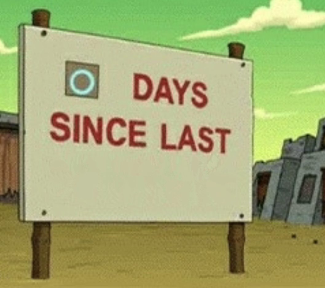 Futurama Zero Days meme template