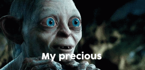 Gollum My Precious GIF meme template