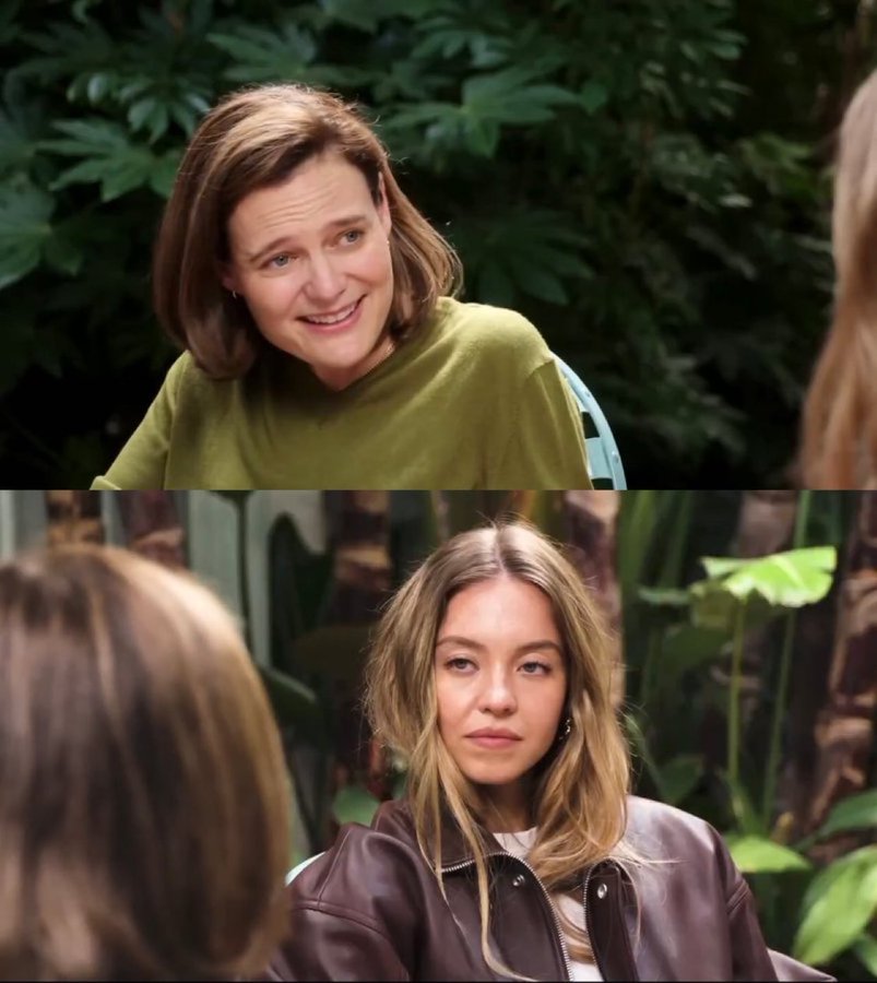 GQ Sydney Sweeney meme template