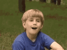Kazoo Kid Wait A Minute Blank Template GIF meme template