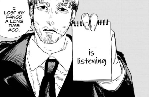 Makima Is Listening meme template