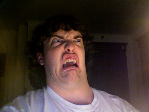 Oh No Guy Making Weird Face meme template