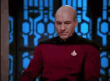 Picard Facepalm GIF meme template