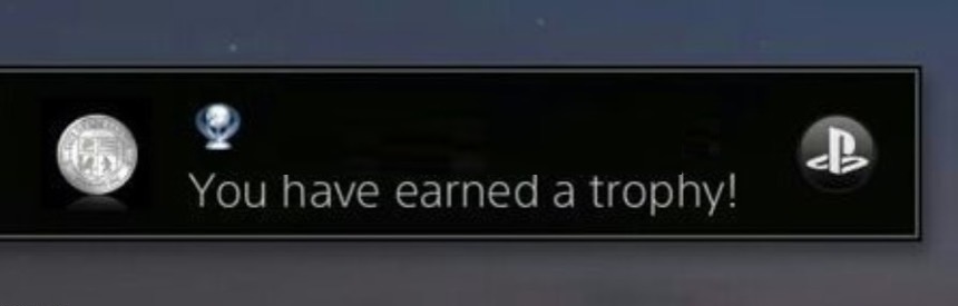PlayStation Trophy meme template