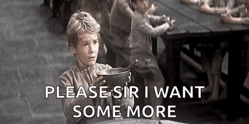 Please Sir Captioned GIF meme template