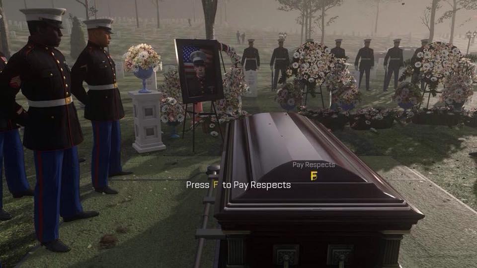 Press F To Pay Respects meme template
