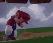 Sad Mario Walk meme template