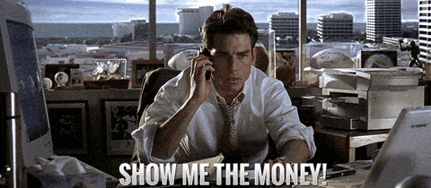 Show Me The Money GIF meme template