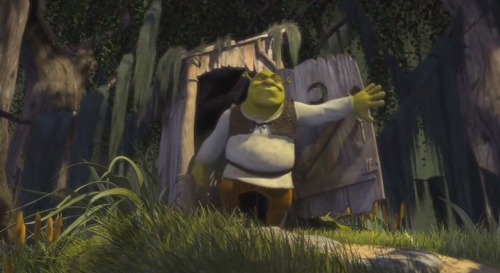 Shrek Somebody Once Told Me meme template