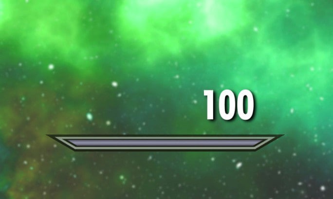 Skyrim 100 meme template