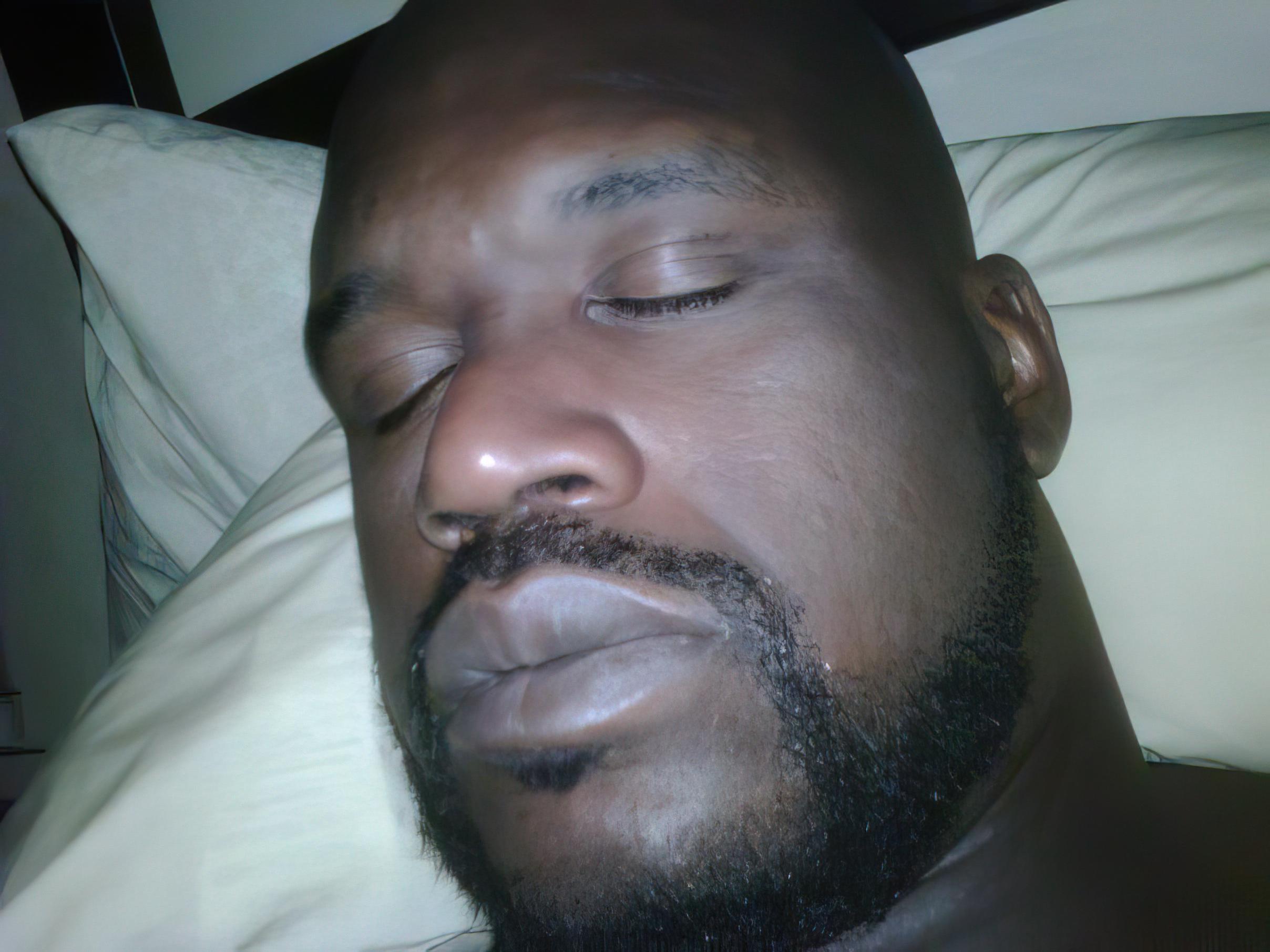 Sleeping Shaq Blank Template meme template