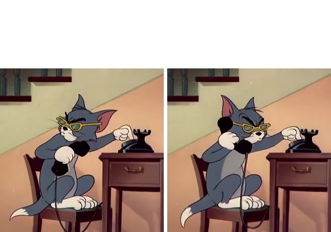 Tom and Jerry Snitch meme template