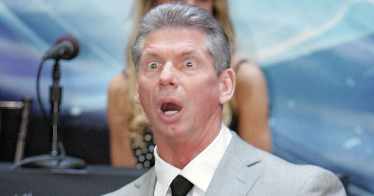 Vince McMahon Shocked meme template