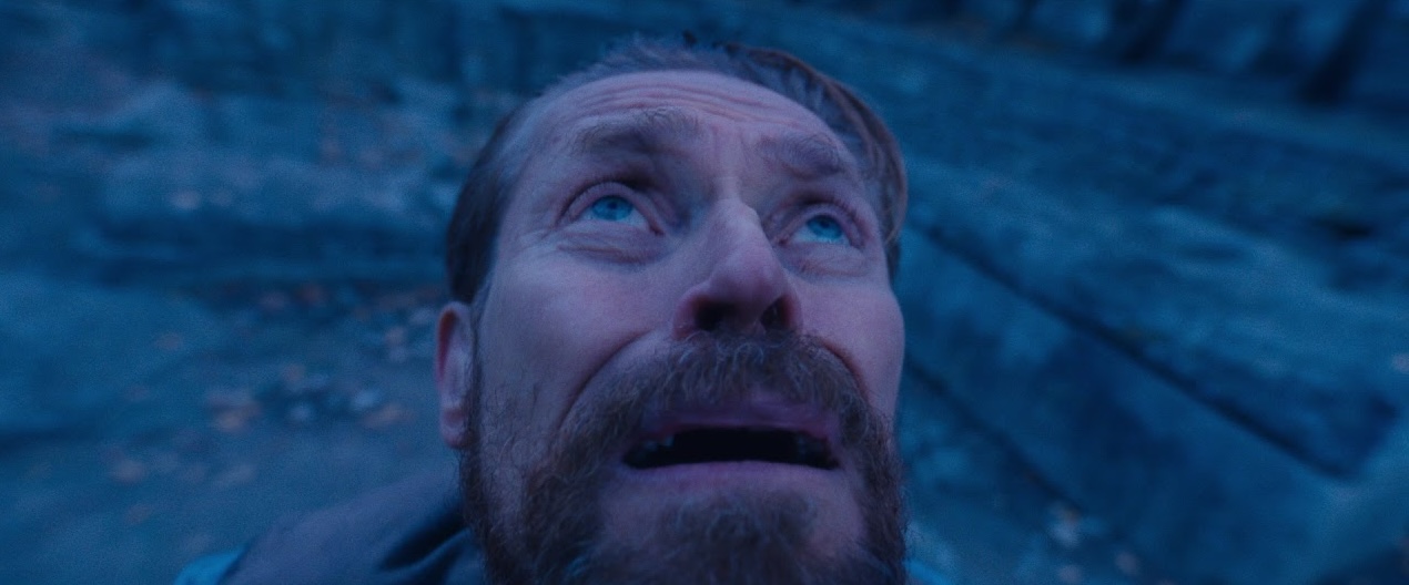Willem Dafoe Looking Up meme template