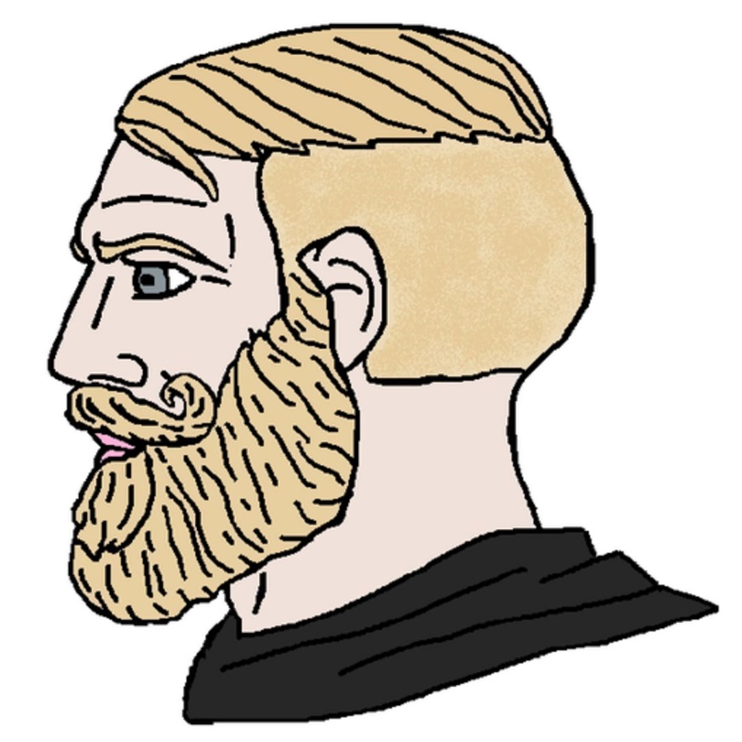 Yes Chad meme template