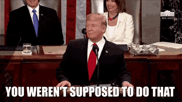 You Weren't Supposed To Do That GIF meme template